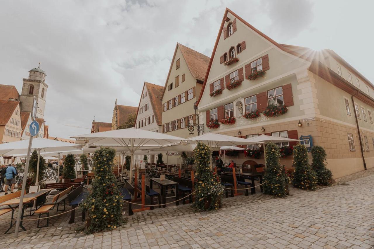 Hotel Gasthaus Zur Sonne Дінкельсбюль Екстер'єр фото